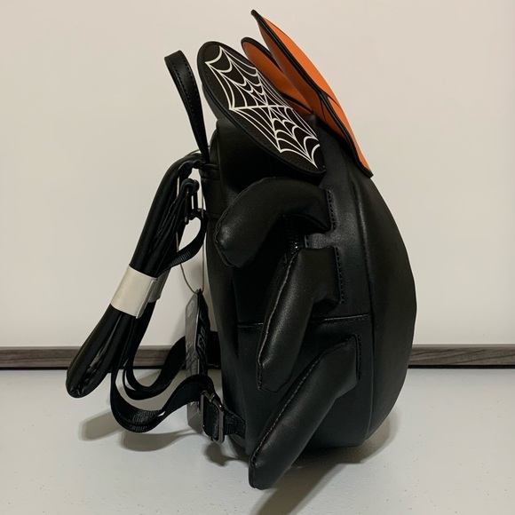 Loungefly Disney Minnie Mouse Spider Mini Backpack and Accordion Wallet - Picture 2 of 16